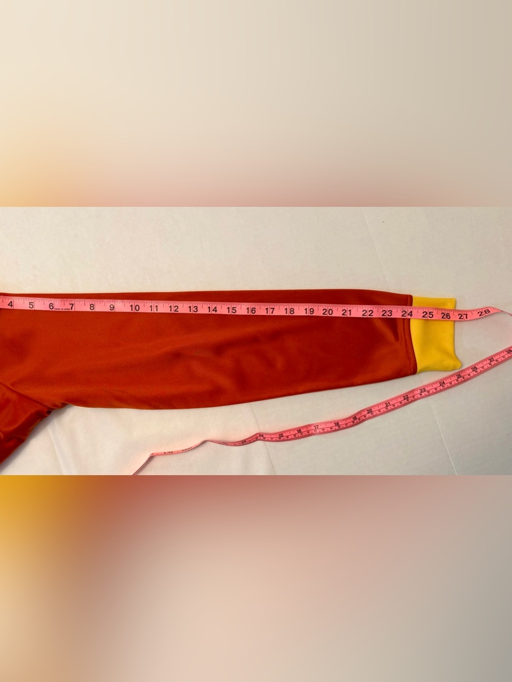 Fila Yellow & Red Colorblock Zip Jacket Small - Picture 10 of 16